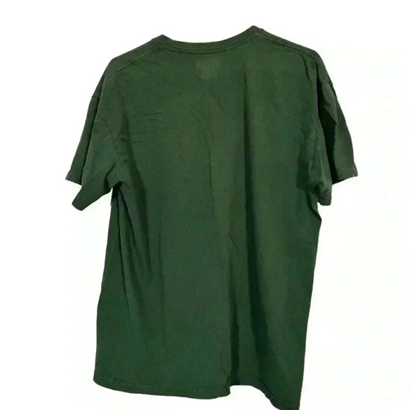 NFL Team Apparel Men's Green Bay Packers Embroidered T-Shirt Large Green Logo - Picture 2 of 8